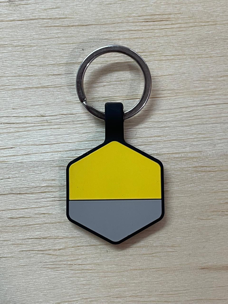 🐾 Plaquita AnimalBack Hexagonal – Personalizada para tu mascota