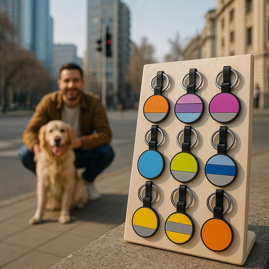 🐾 Plaquita AnimalBack Circular – Personalizada para tu mascota