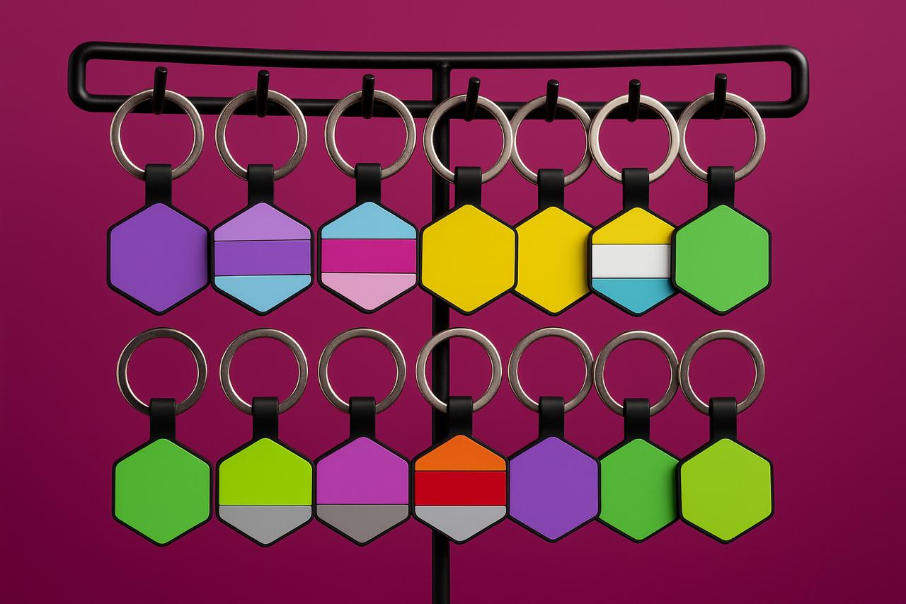 🐾 Plaquita AnimalBack Hexagonal – Personalizada para tu mascota