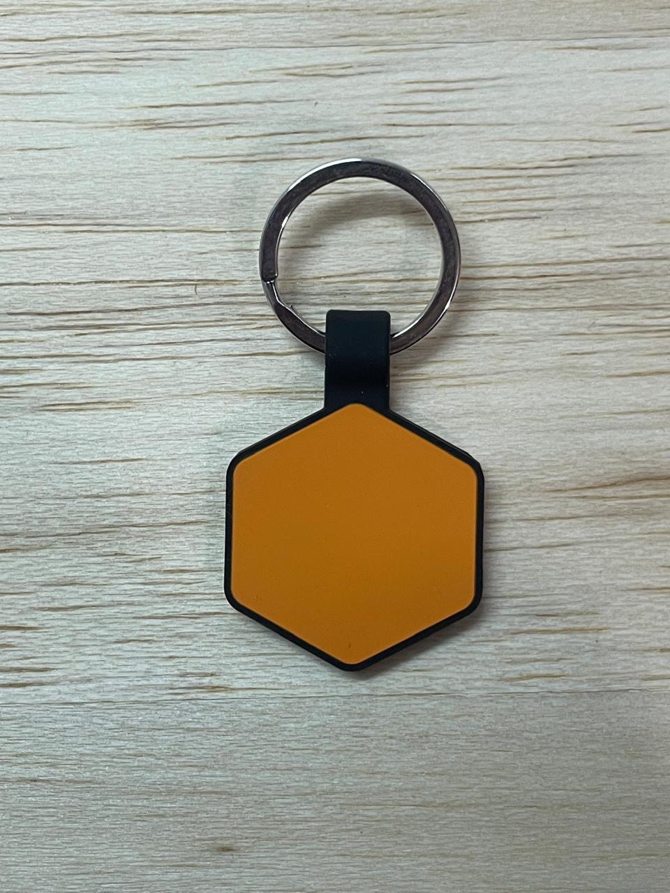 🐾 Plaquita AnimalBack Hexagonal – Personalizada para tu mascota