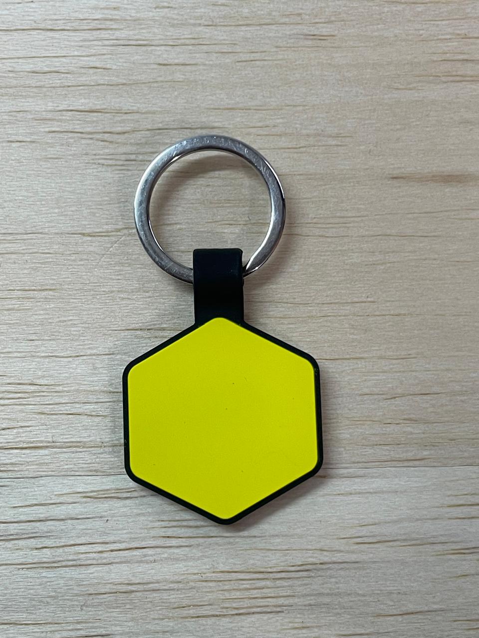🐾 Plaquita AnimalBack Hexagonal – Personalizada para tu mascota