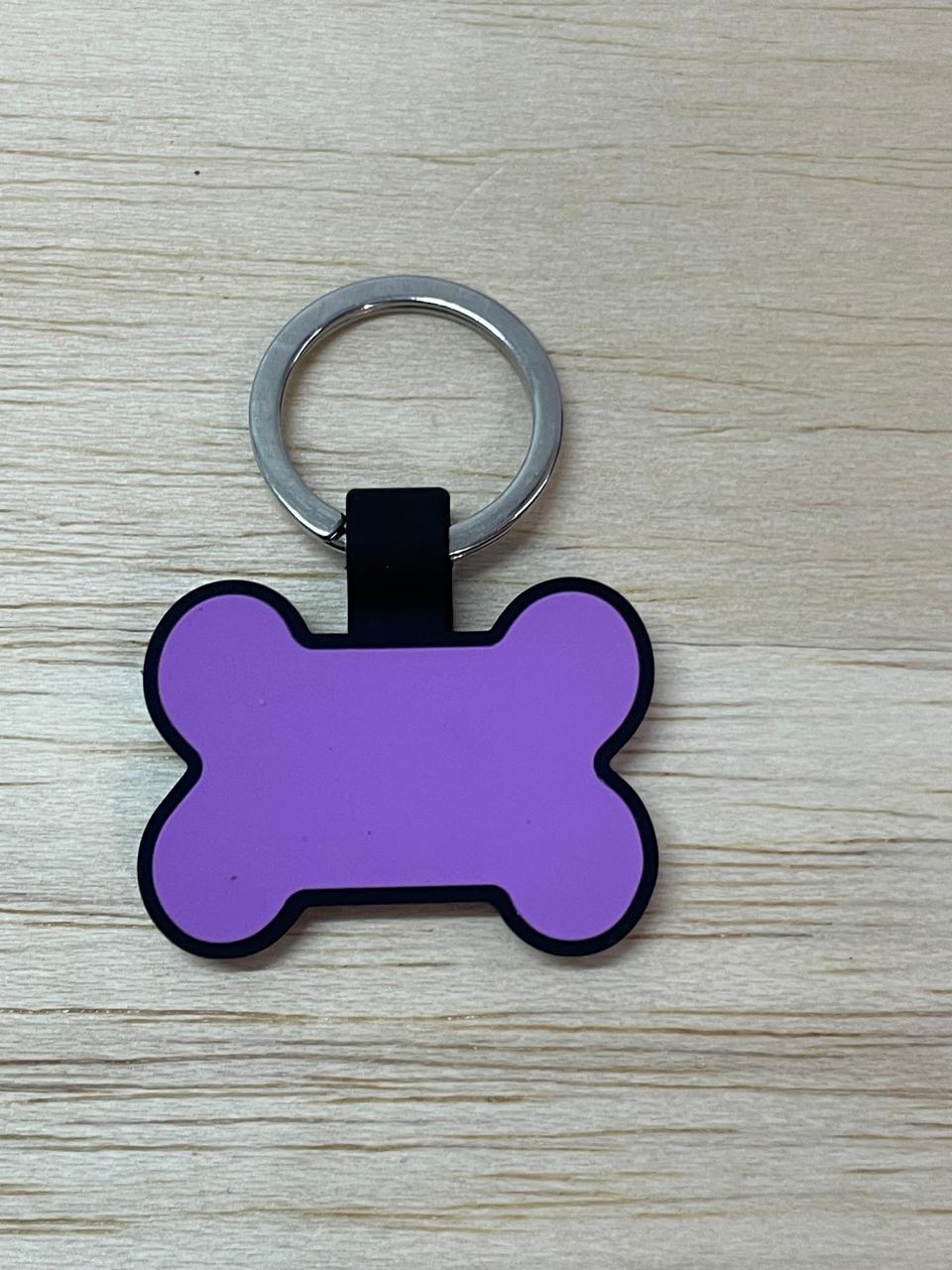 🐾 Plaquita AnimalBack Hueso – Personalizada para tu mascota