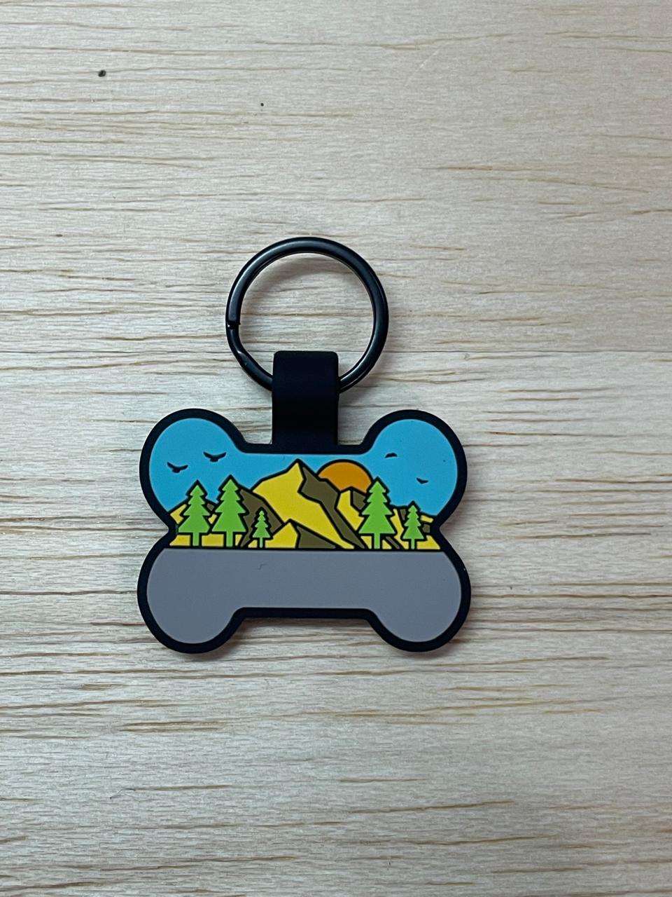 🐾 Plaquita AnimalBack Presideñada hueso