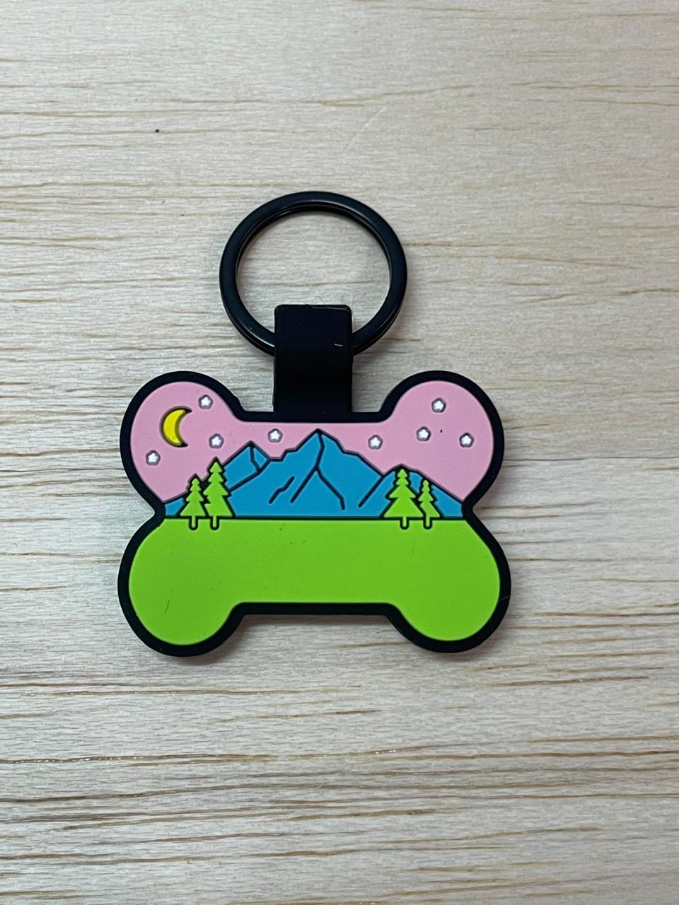 🐾 Plaquita AnimalBack Presideñada hueso