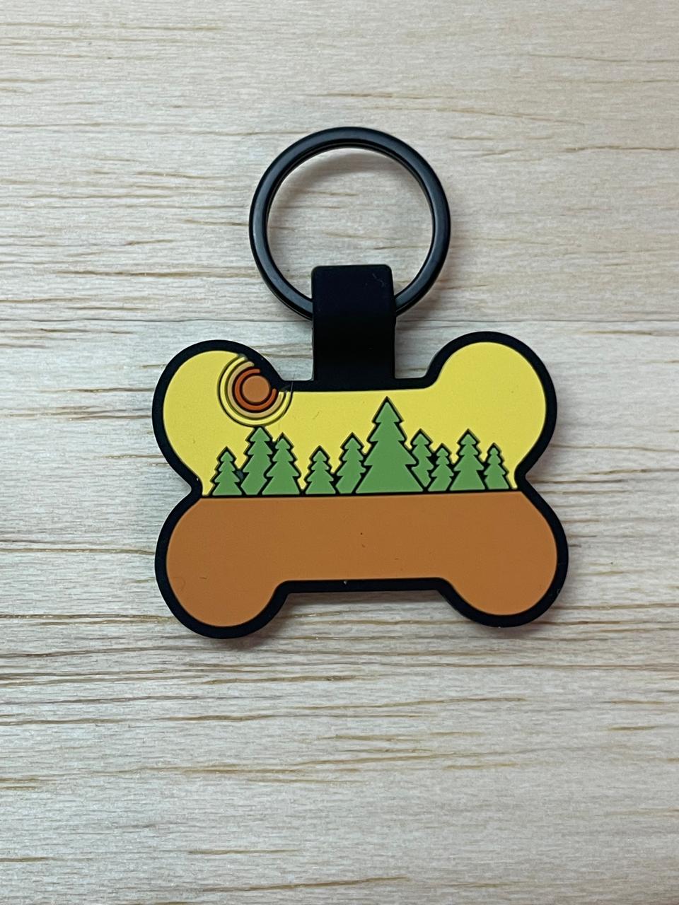 🐾 Plaquita AnimalBack Presideñada hueso