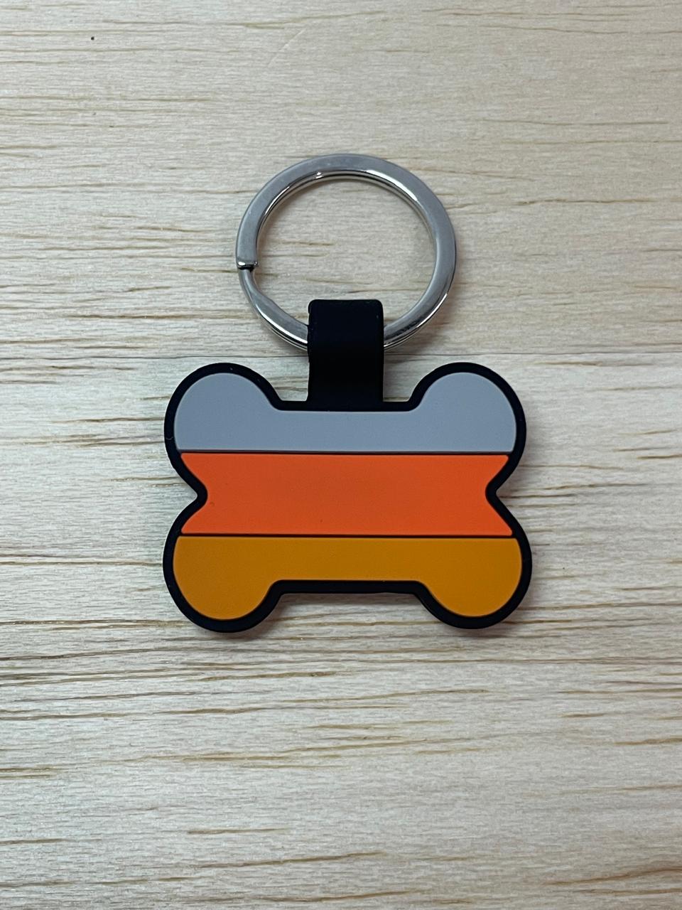 🐾 Plaquita AnimalBack Hueso – Personalizada para tu mascota