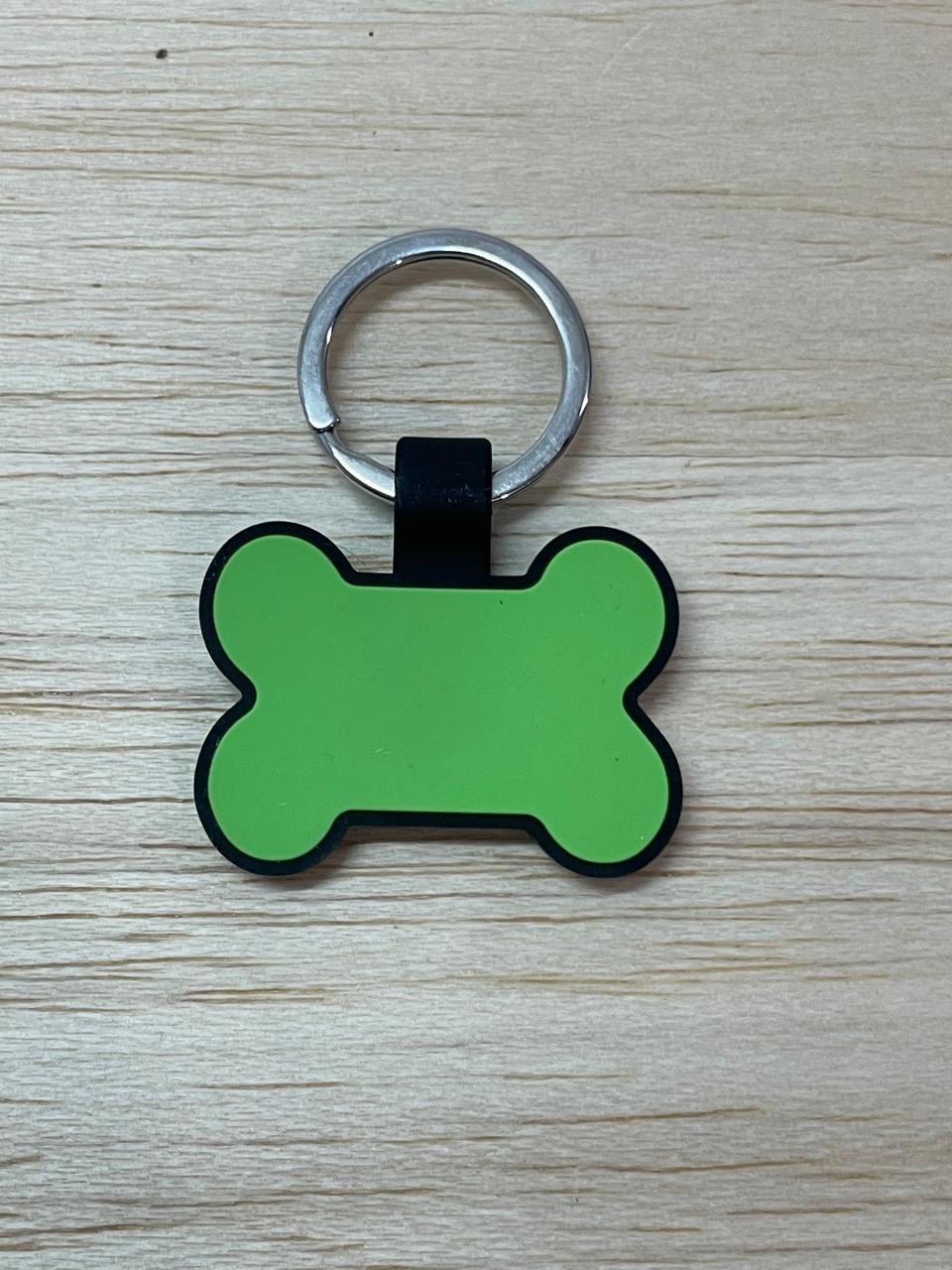 🐾 Plaquita AnimalBack Hueso – Personalizada para tu mascota