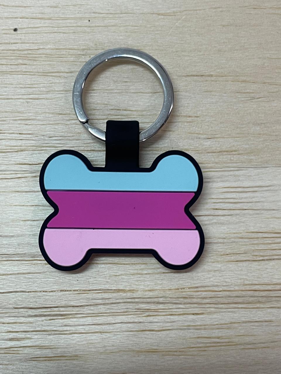 🐾 Plaquita AnimalBack Hueso – Personalizada para tu mascota