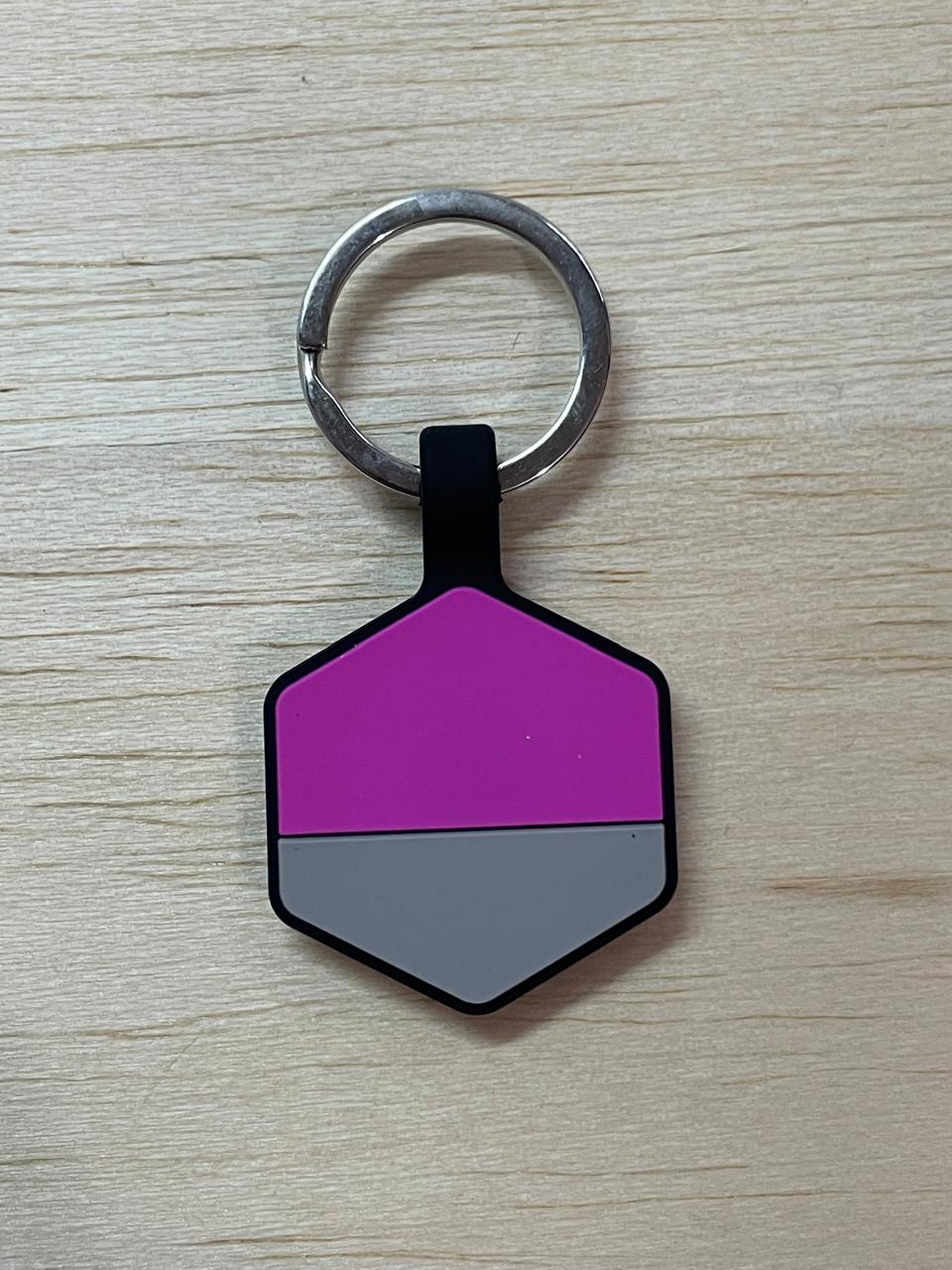 🐾 Plaquita AnimalBack Hexagonal – Personalizada para tu mascota