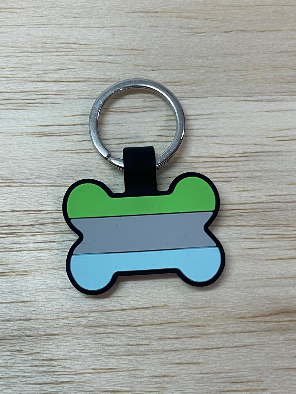 🐾 Plaquita AnimalBack Hueso – Personalizada para tu mascota